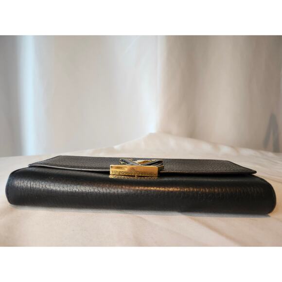 Louis Vuitton Capucines Taurillon Long Wallet Black Exterior Pink Interior LV - Picture 7 of 15